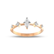 0.30 CT Rose Marquise Diamond Ring